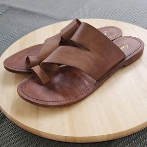 Free People Abilene Toe Loop Sandals Size 39.5 (US 9)